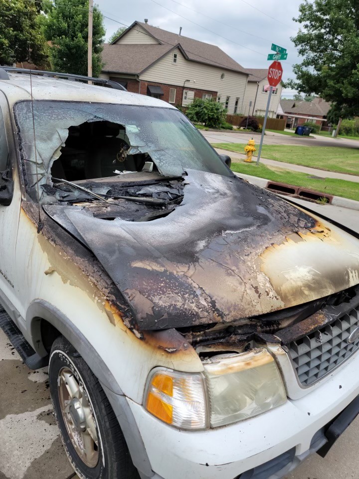 Boone's car by day