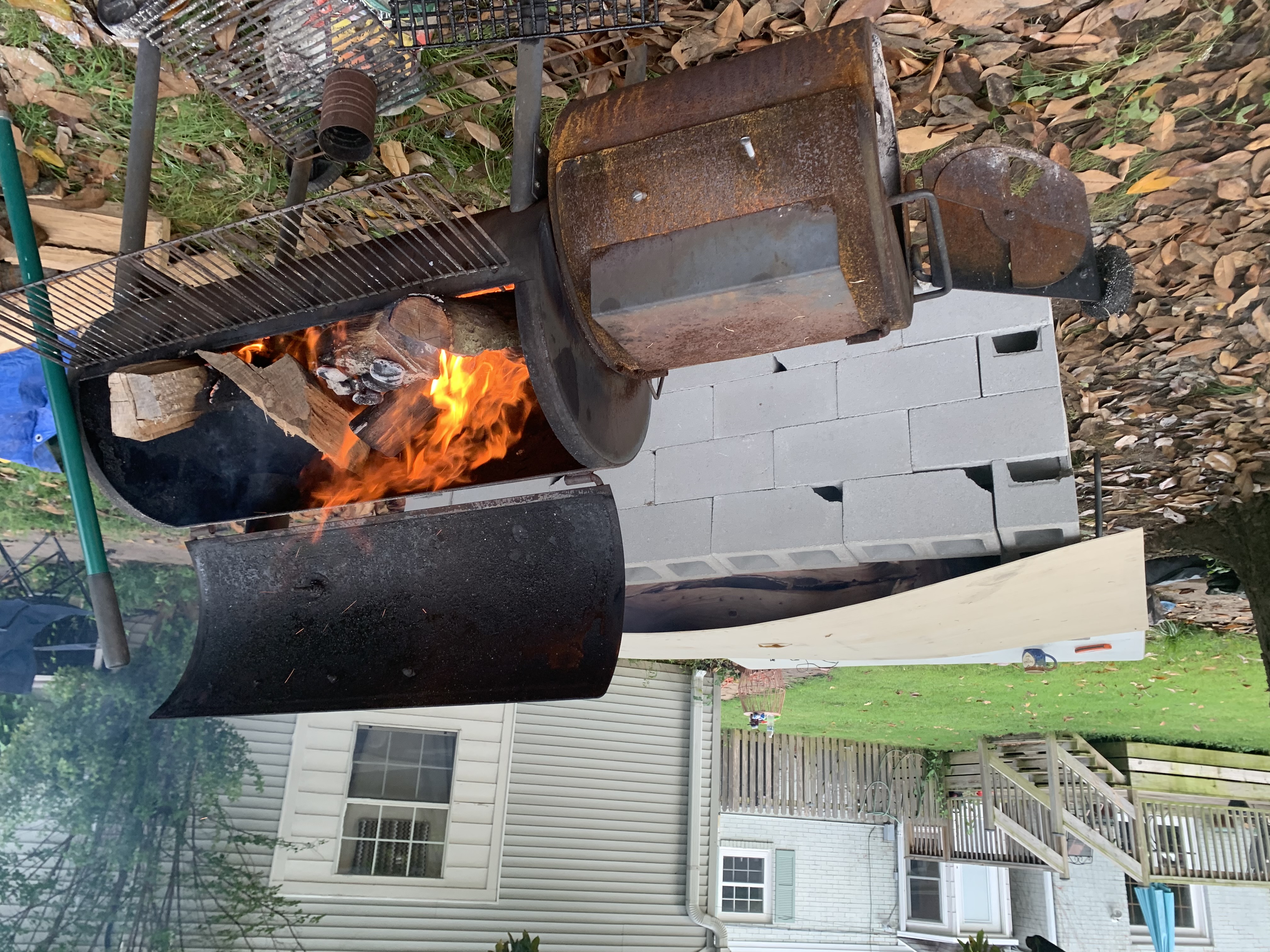 Burn barrel