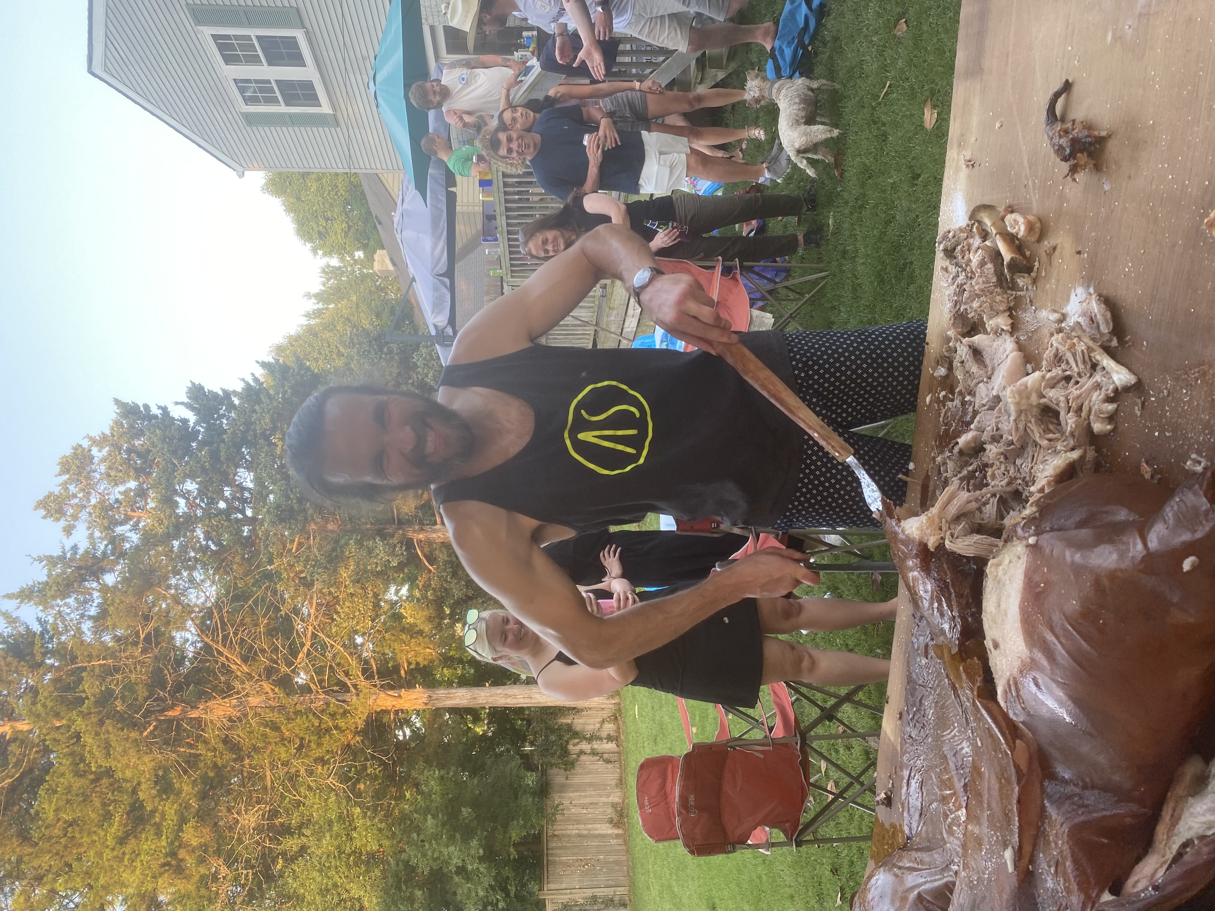 Carving the Hog