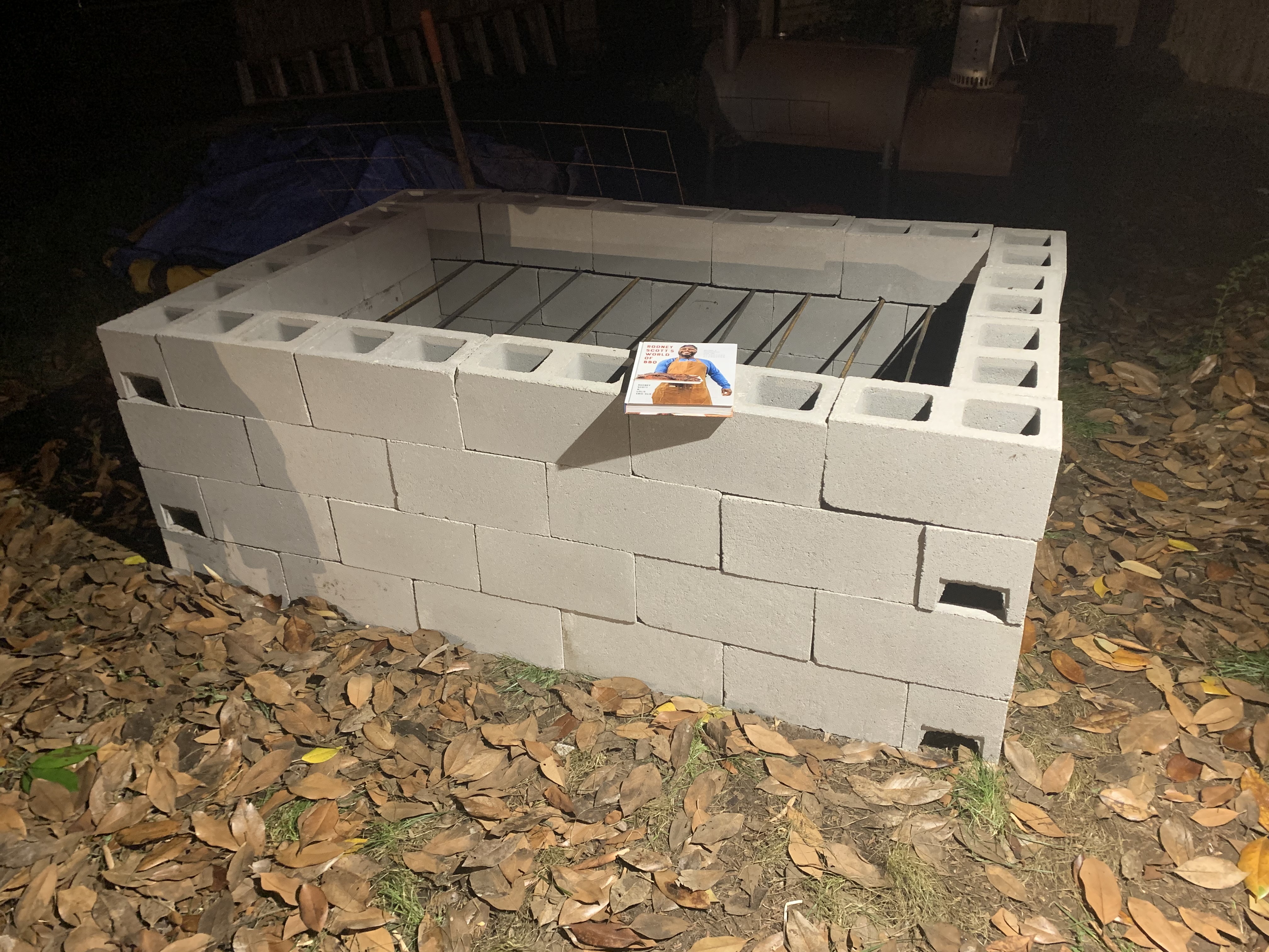 The pit is finally finished