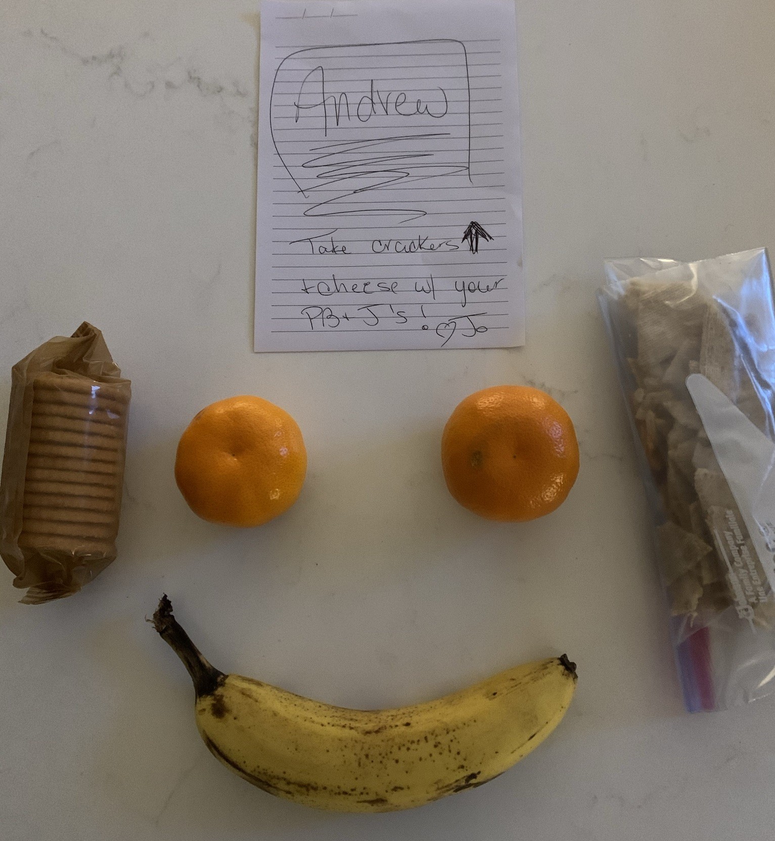 Lunch for the mountain