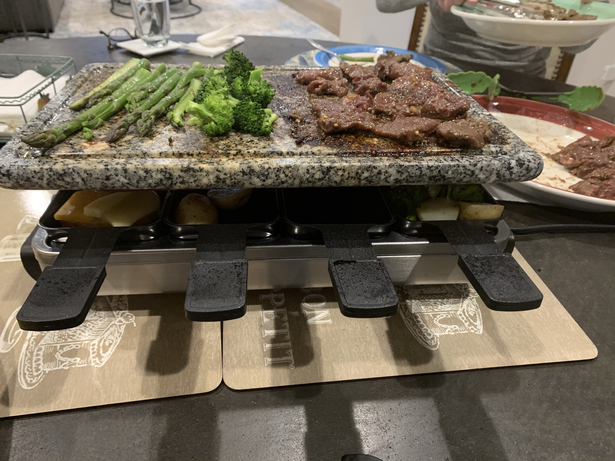 Raclette table