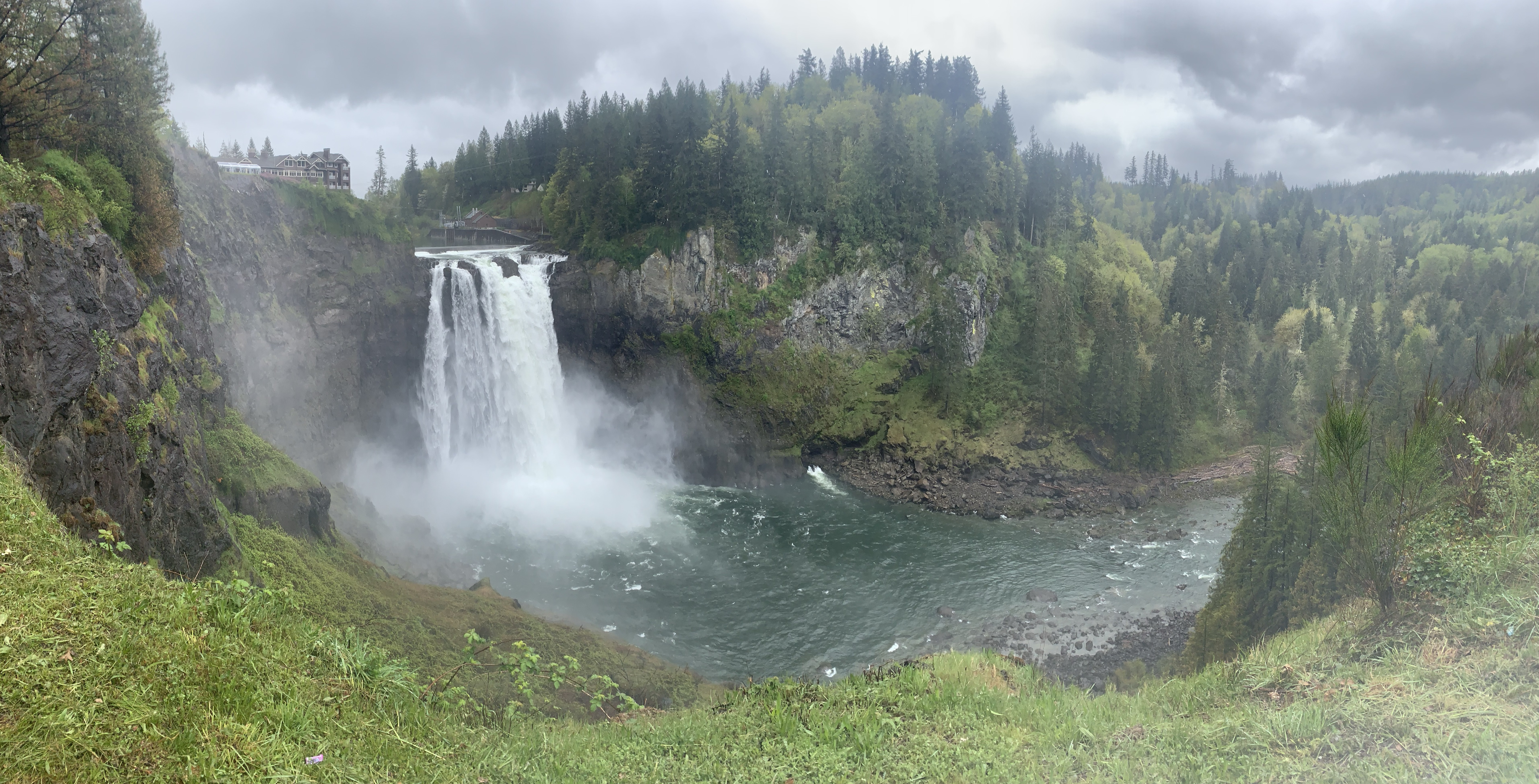 Top of falls