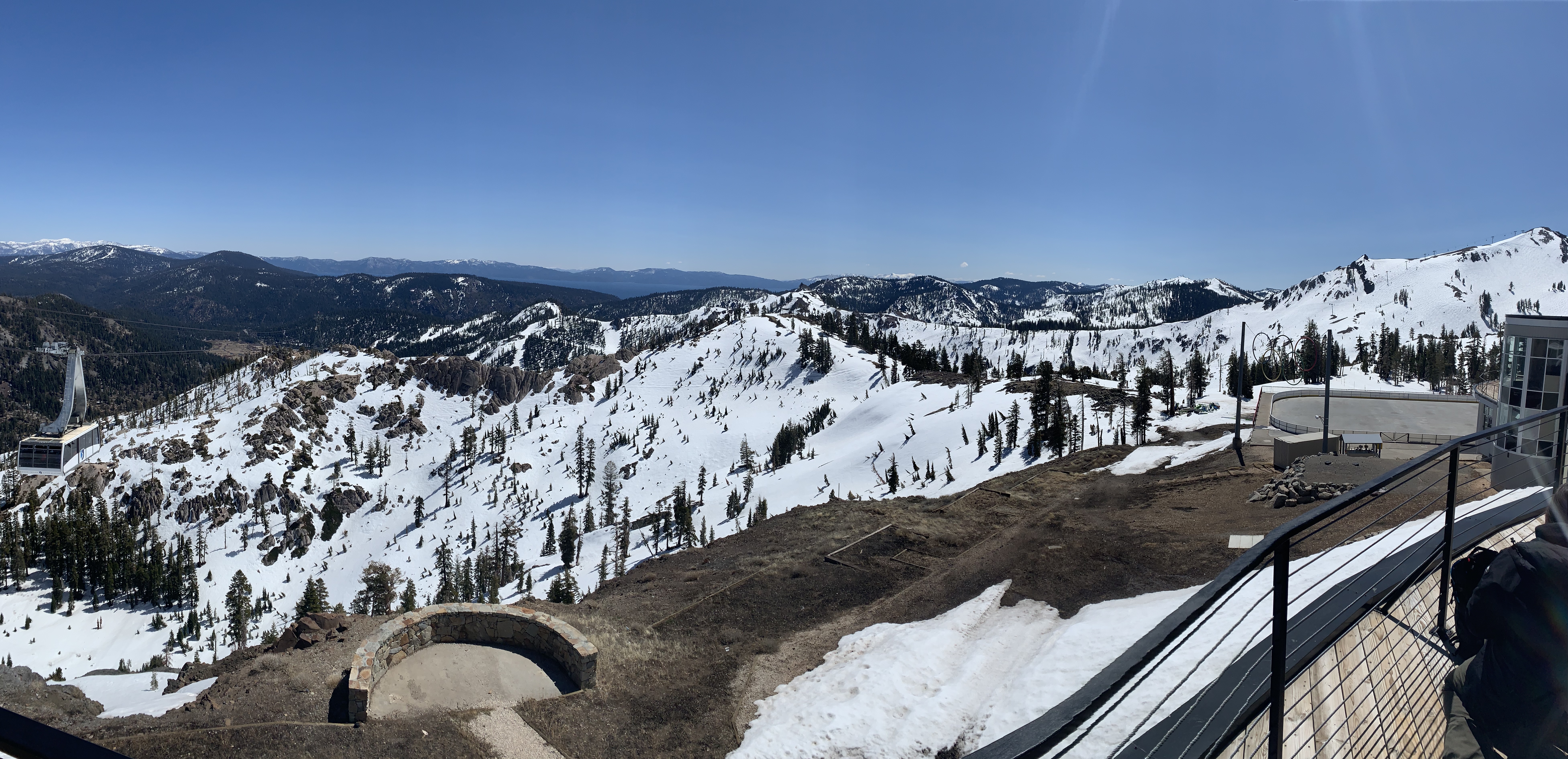 View from High Camp
