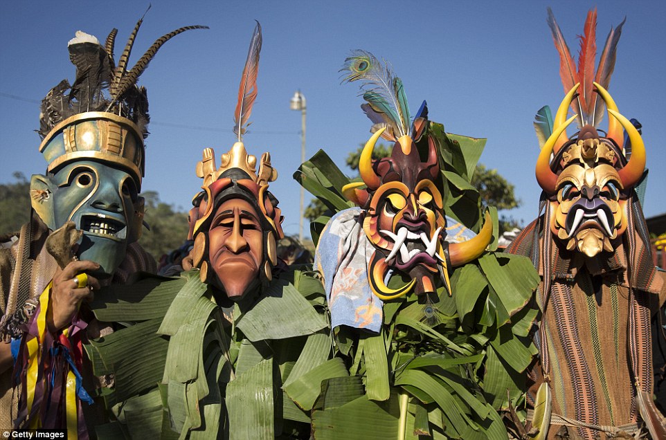 Boruca masks