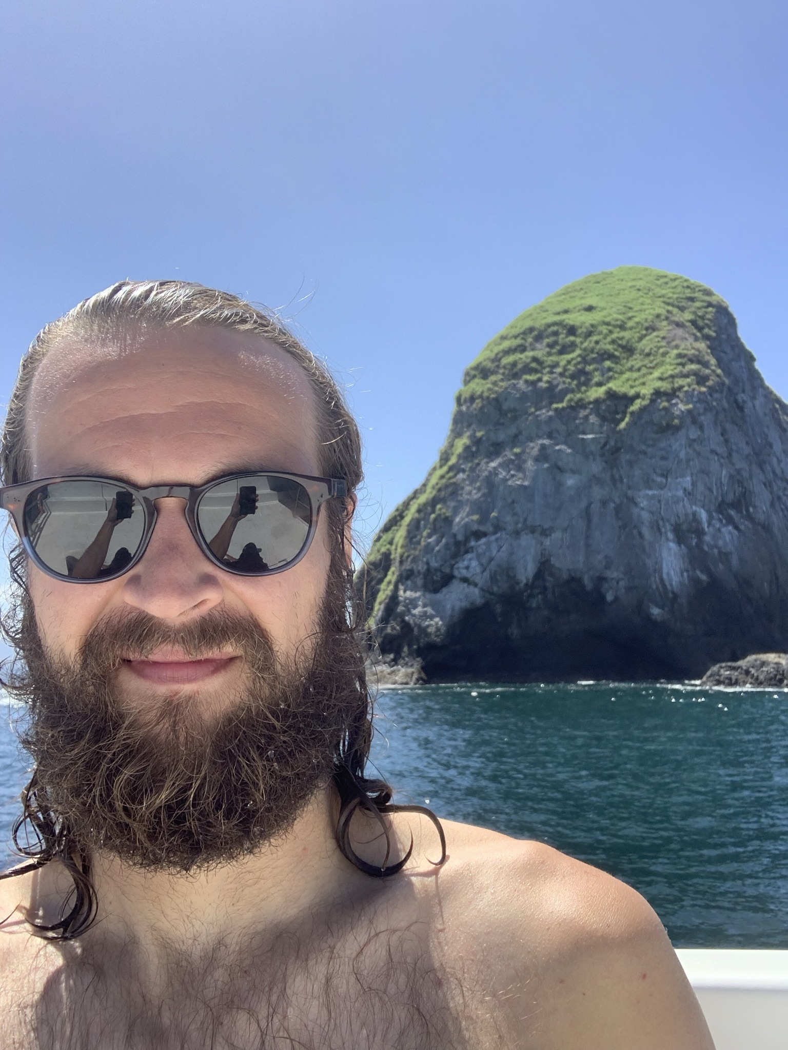 Post dive selfie