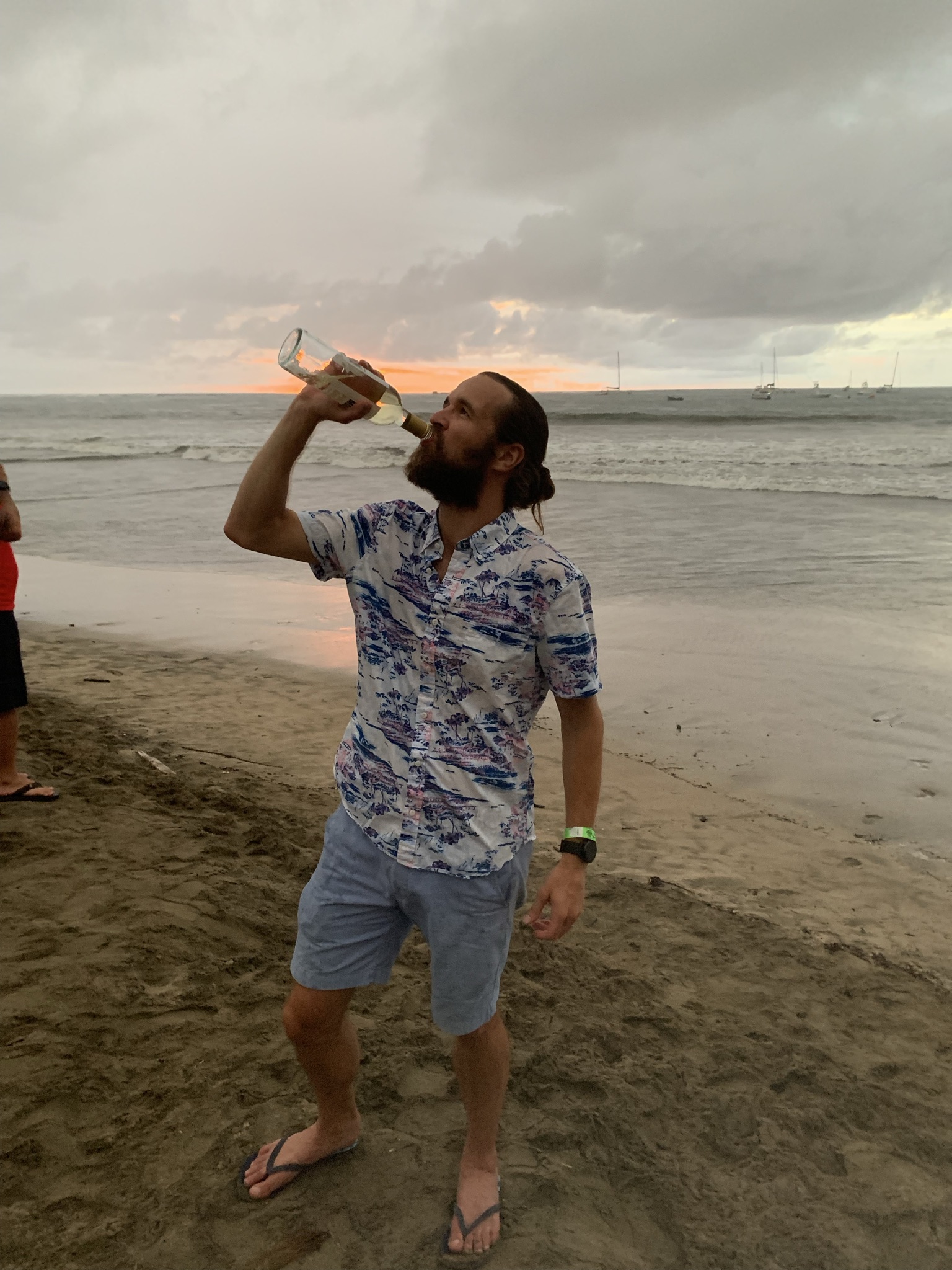 Sunset wine