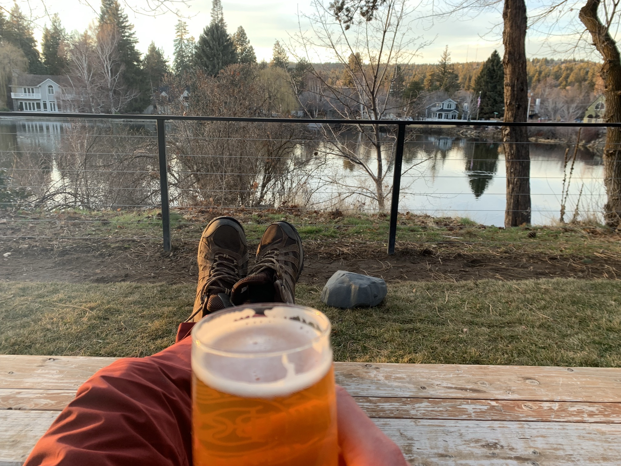 Chillin on the river