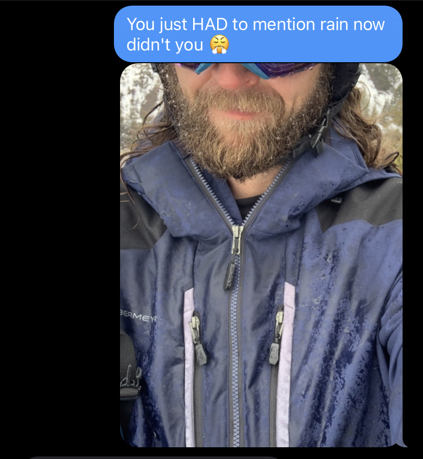 Rain text