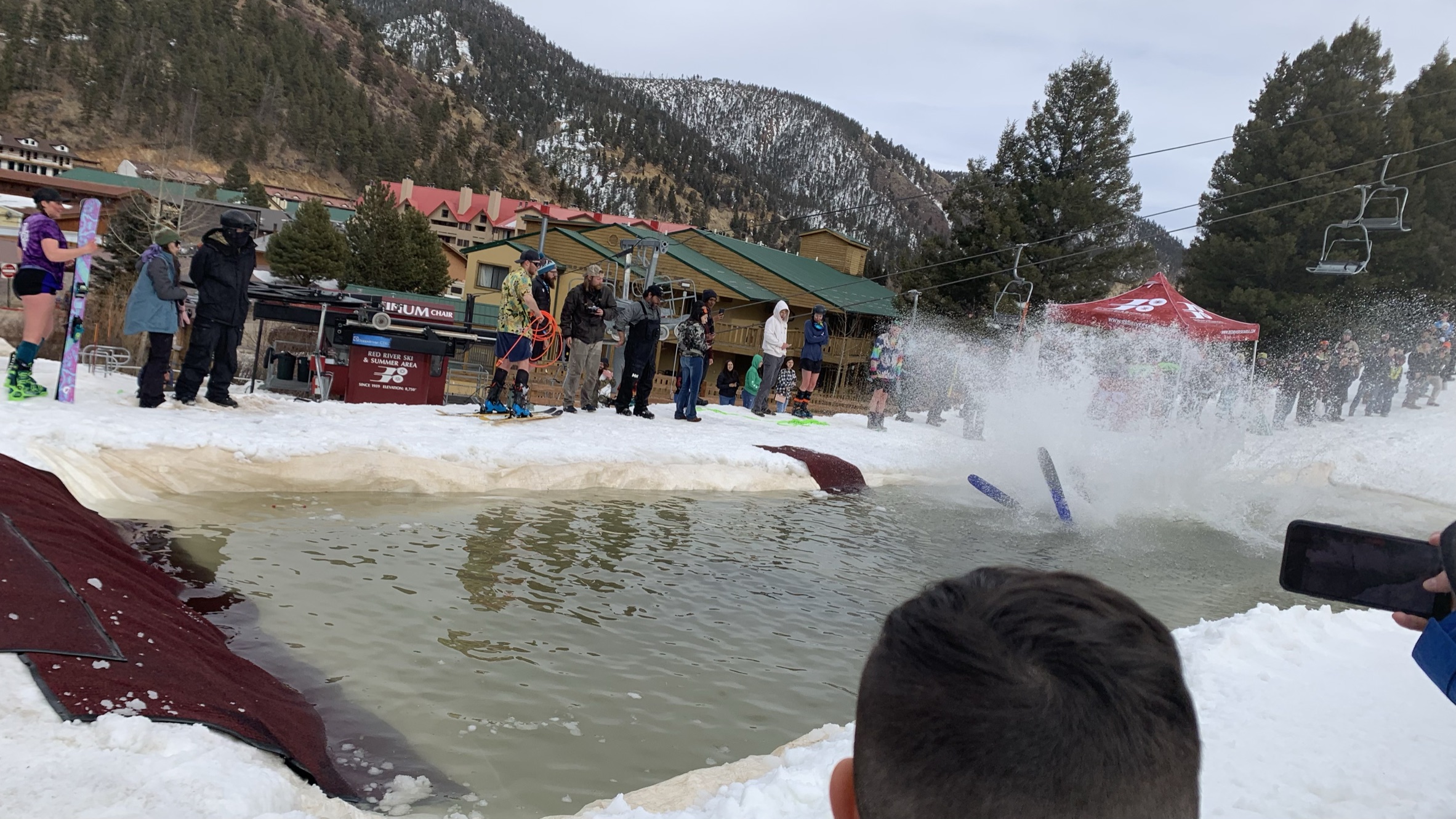 Ski pond