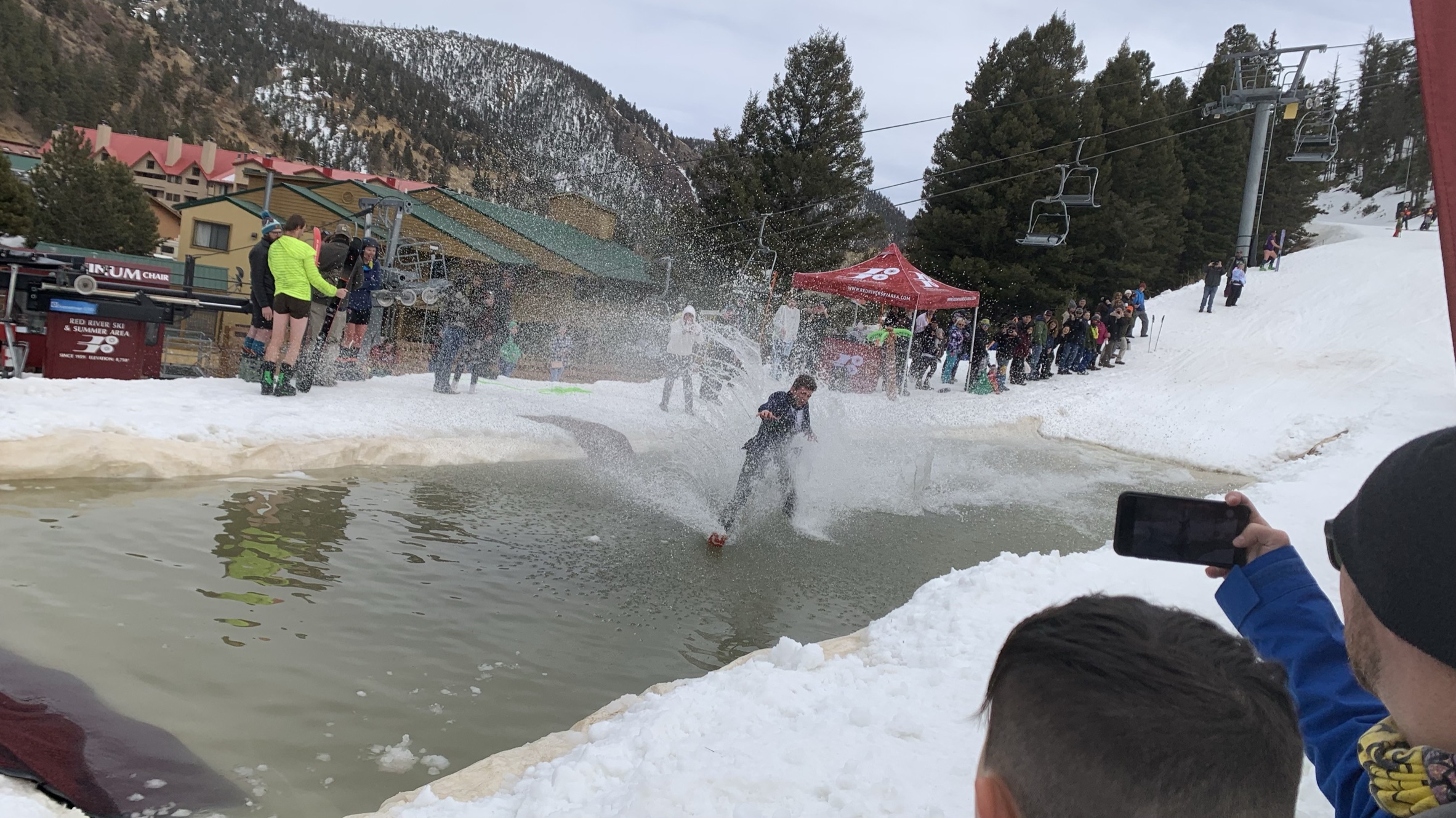 Ski pond