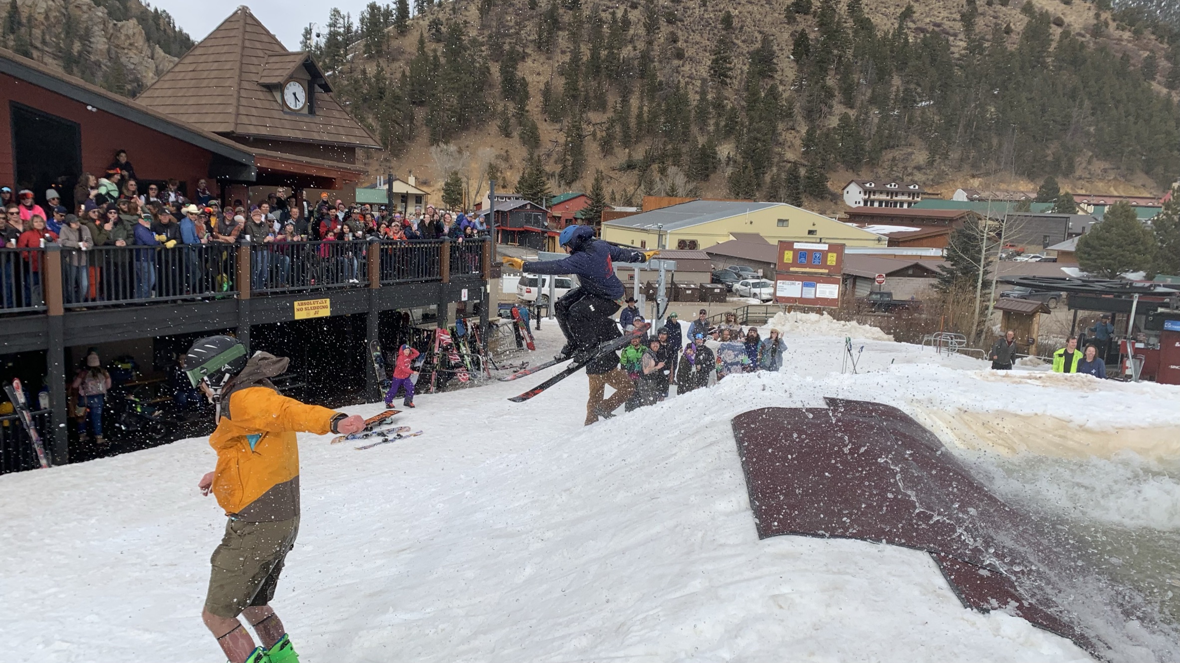 Ski pond