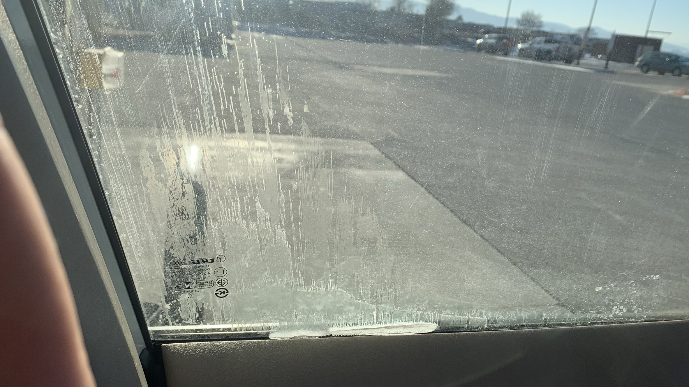 Window ice