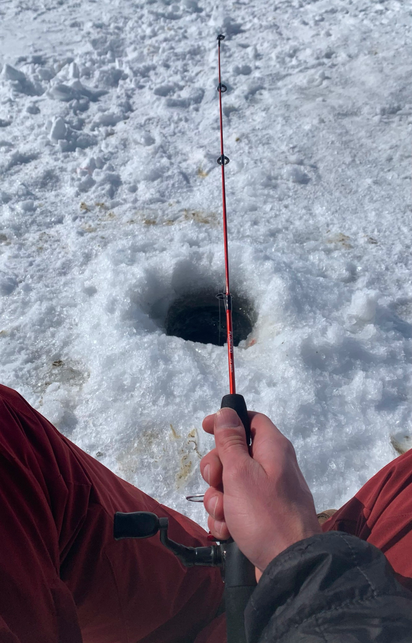 Ice fishin
