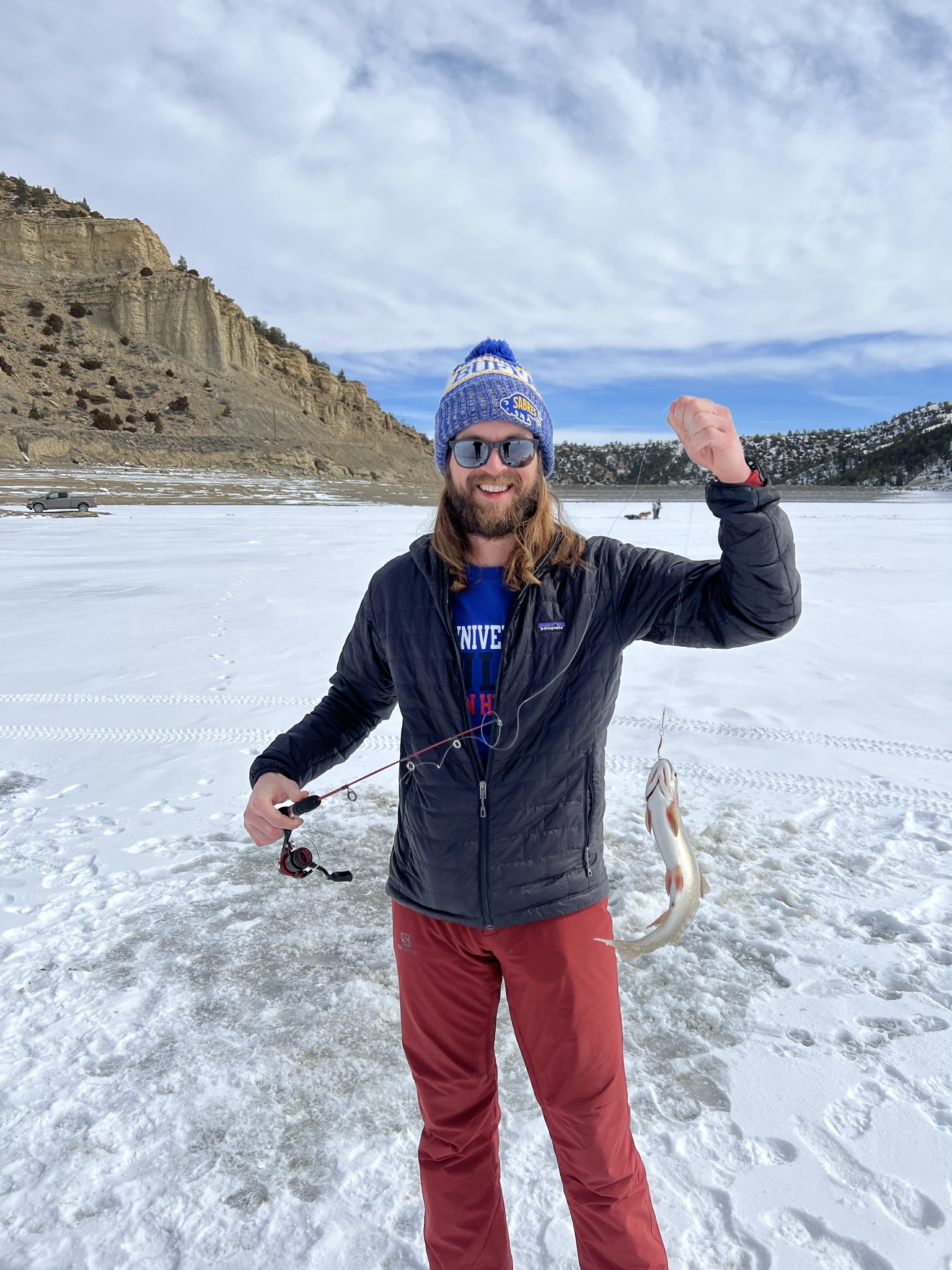 Ice fishin