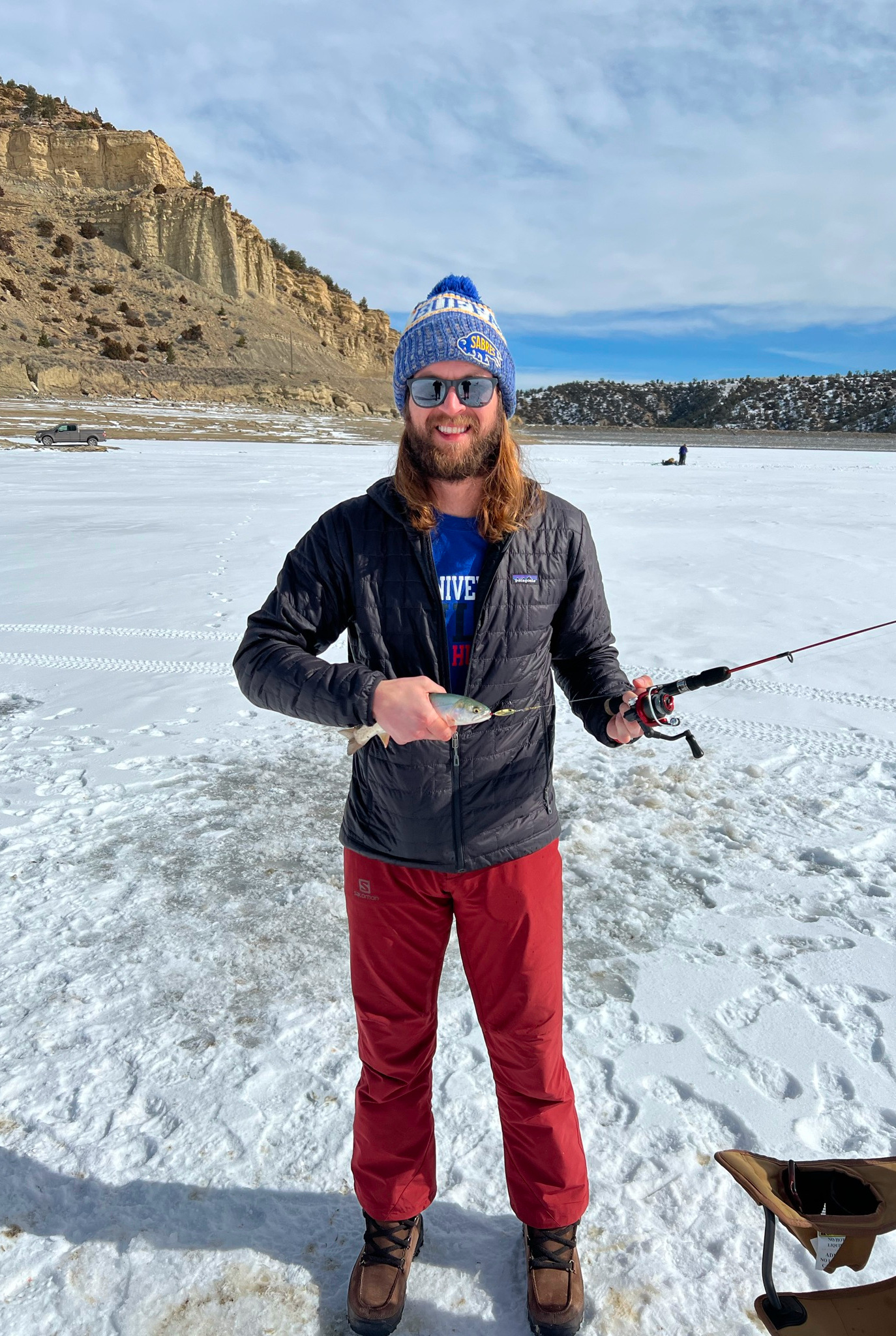 Ice fishin