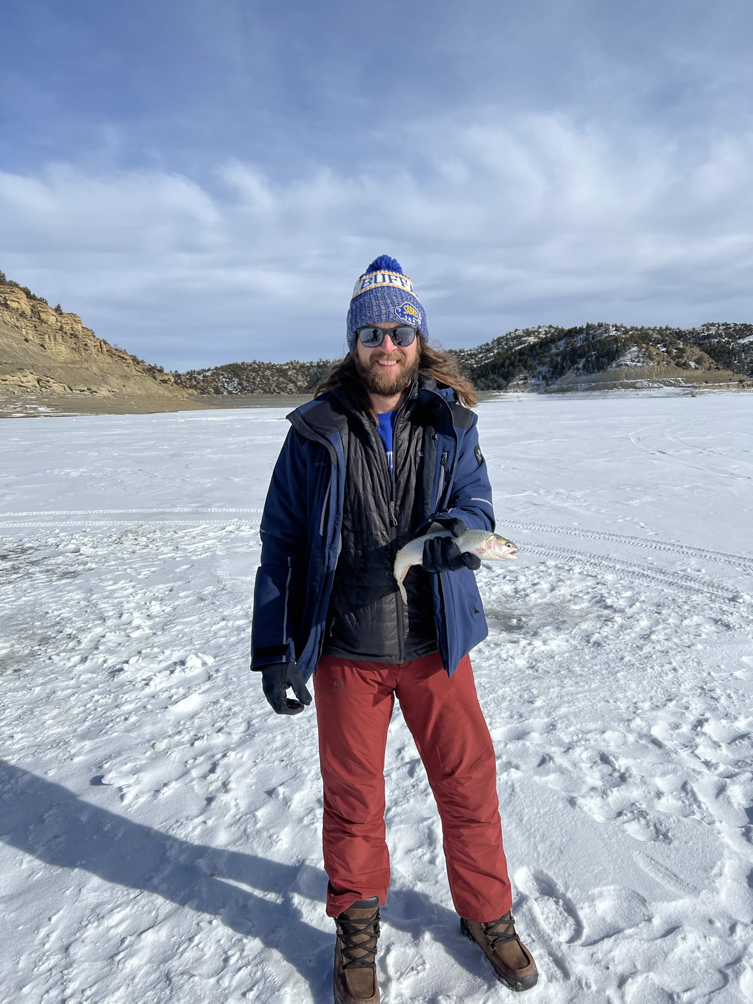 Ice fishin