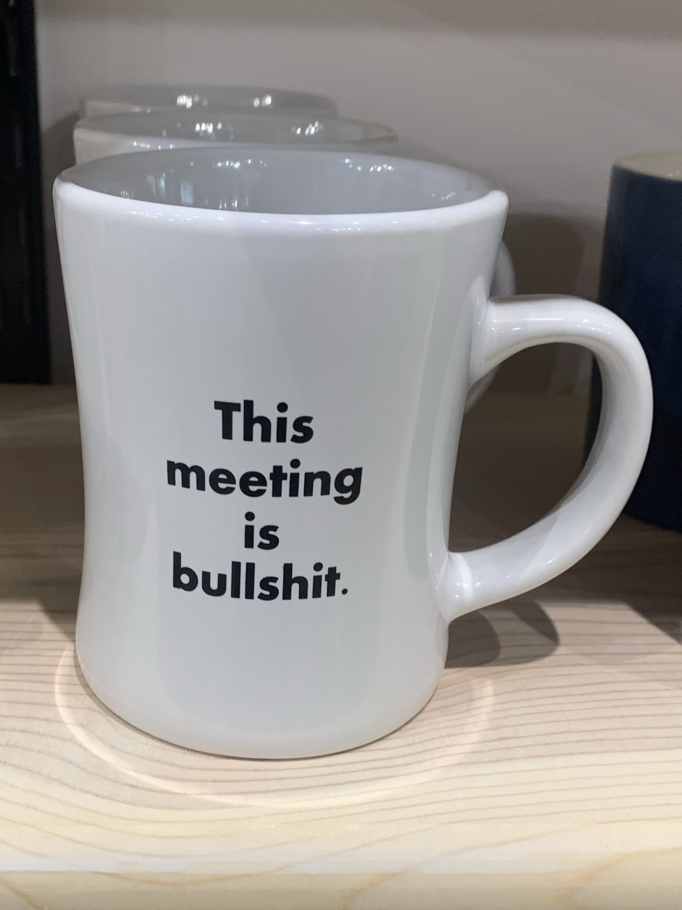 Meeting is bullshit