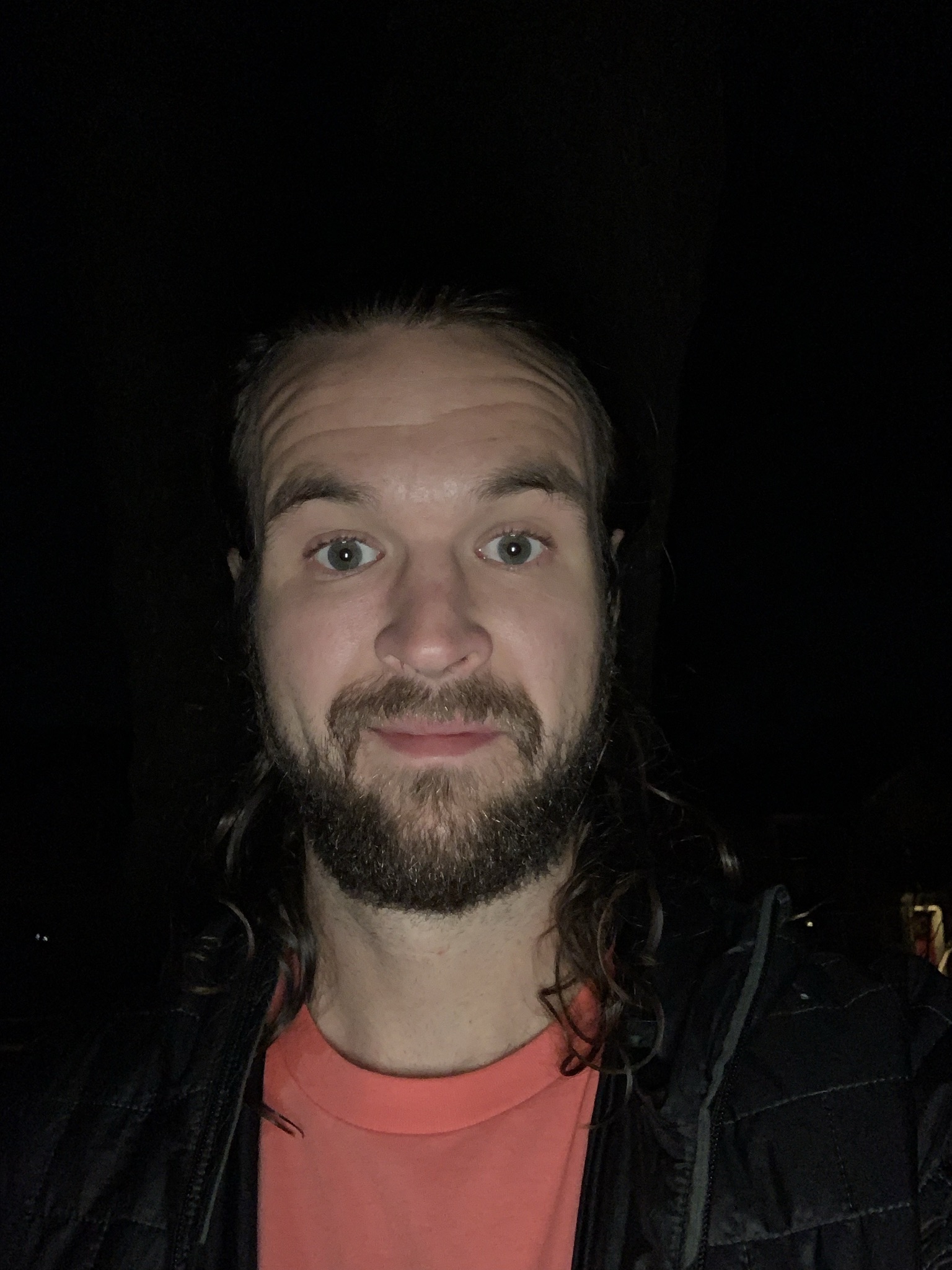 Starting selfie