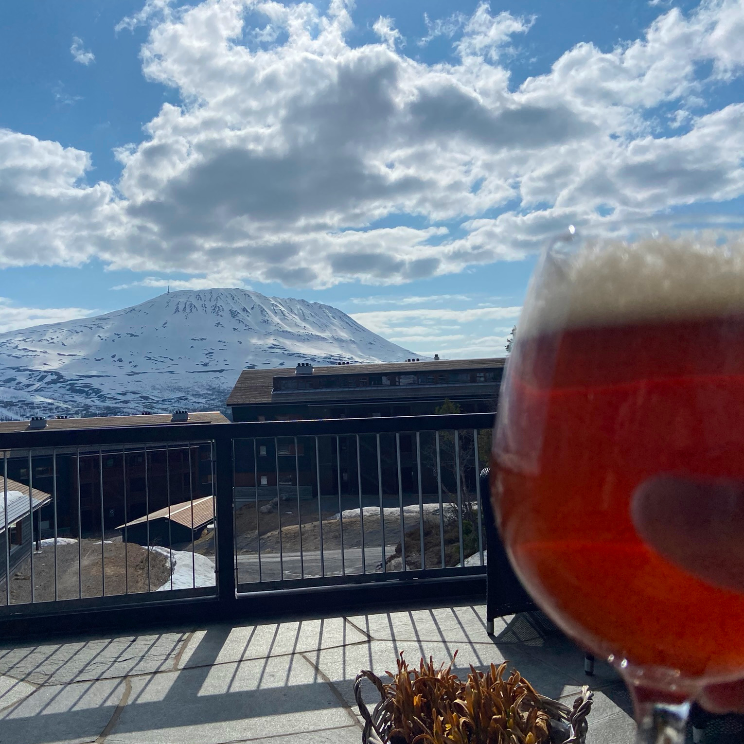 Apres beer